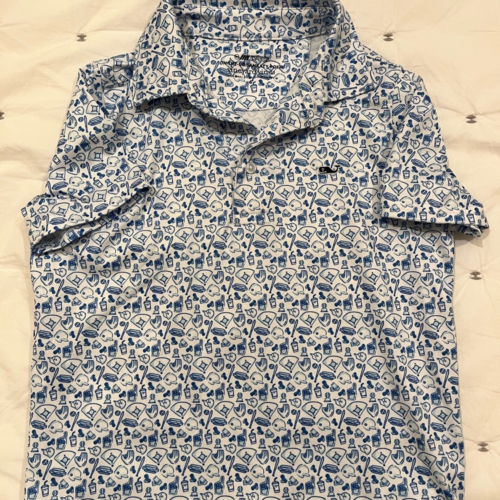 Vineyard Vines Boys Sankaty Performance Polo